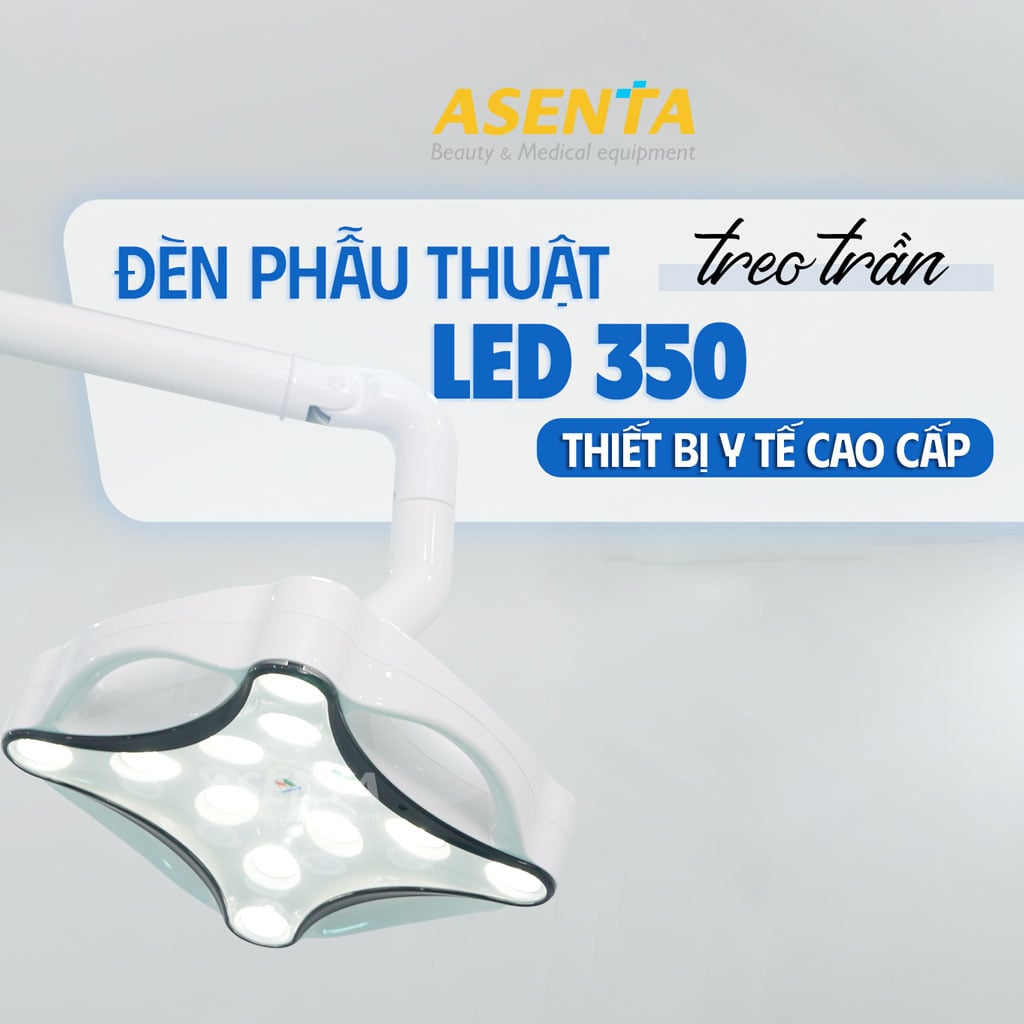 Đèn tiểu phẫu LED350 treo trần có công tắc cảm biến
