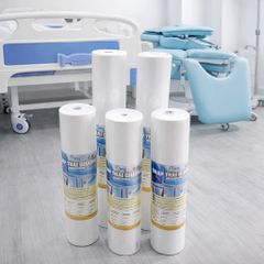 Drap trải giường y tế kháng khuẩn vải không dệt 80*180cm 25gsm
