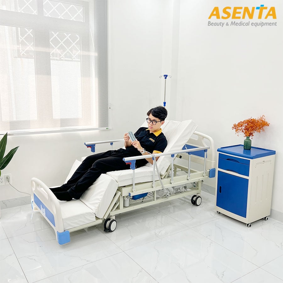 Giường bệnh nhân ICU chỉnh điện đa chức năng HMNB-2020