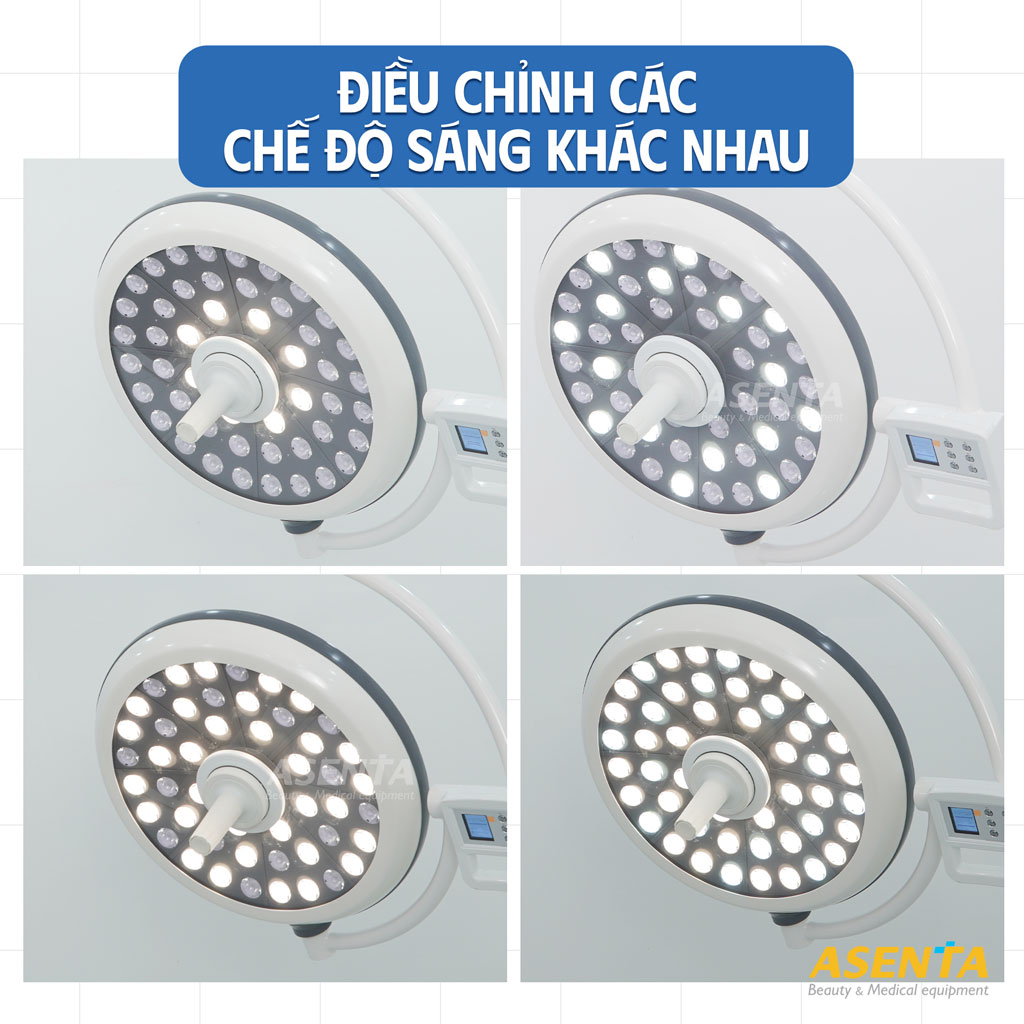 Đèn mổ phẫu thuật di động LED500 48 bóng