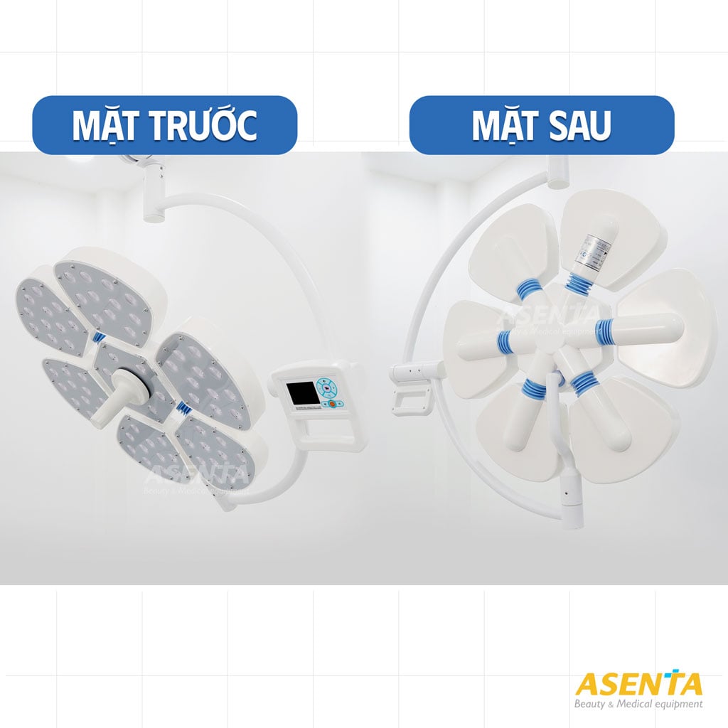 Đèn phẫu thuật di động PETAL 6 đèn cánh hoa