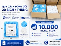 Nón trùm đầu vải không dệt Seny 100 cái
