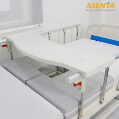Giường hồi sức cấp cứu ICU 4 tay quay đa chức năng có bô HMNB-2010