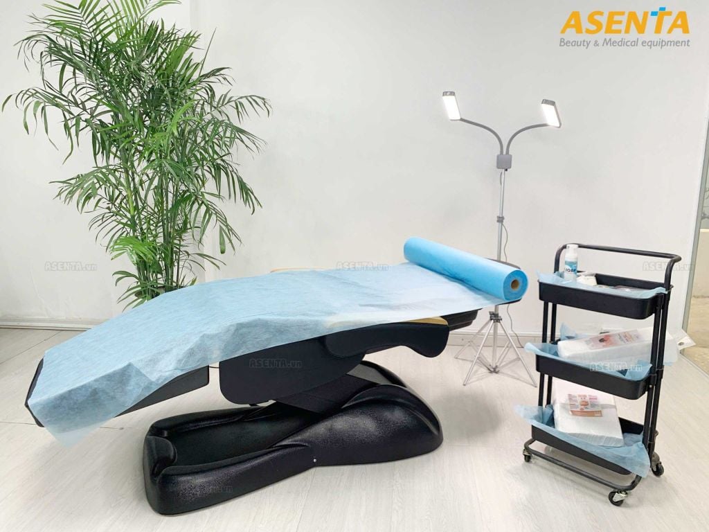 Khăn lót giường y tế, spa, thẩm mỹ viện – Vải không dệt dùng 1 lần Seny