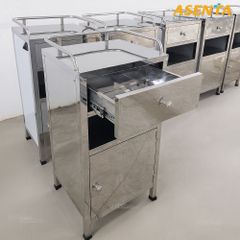 Tủ đầu giường Inox 3 ngăn TDG-3N