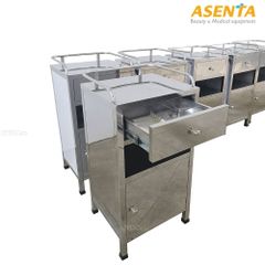 Tủ đầu giường Inox 3 ngăn TDG-3N