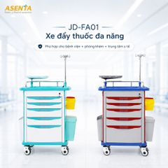 Tủ tiêm thuốc cấp cứu đa năng JD-FA01, Heibe Jiede