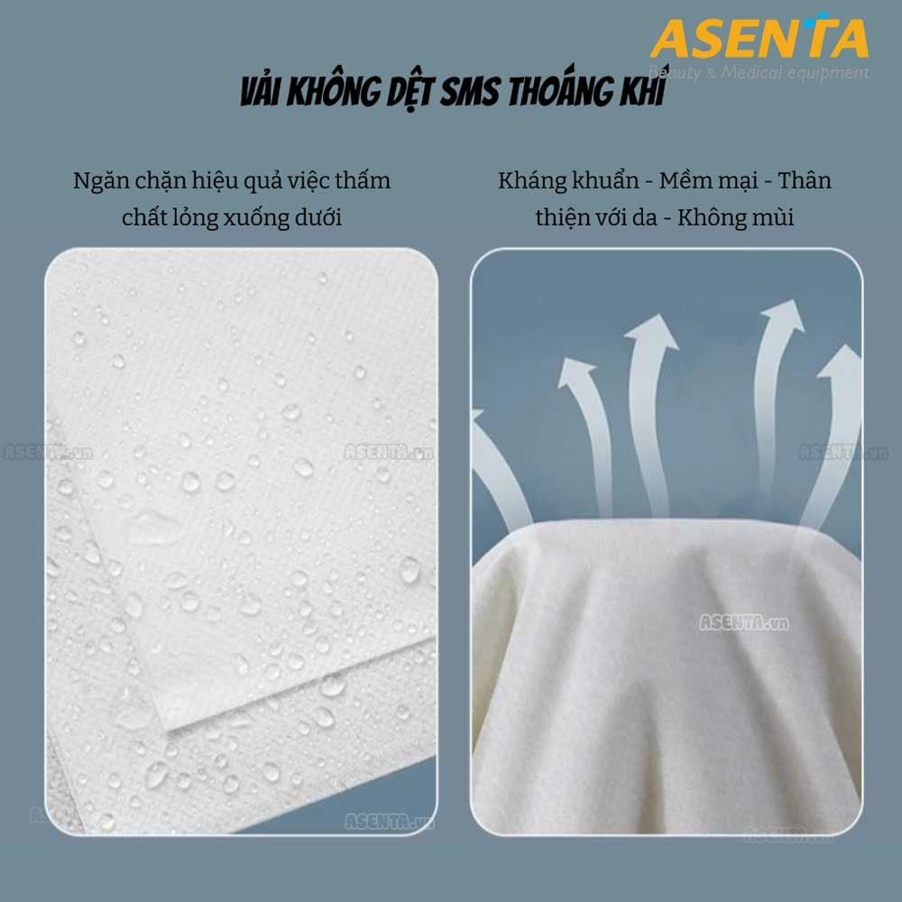 Vải không dệt kháng khuẩn Seny cho bệnh viện phòng khám spa