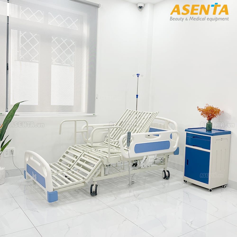 Giường y tế hồi sức cấp cứu ICU cao cấp chỉnh điện đa chức năng HMNB-2030