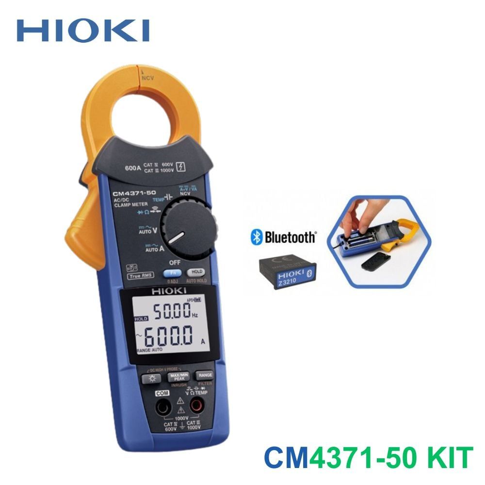Ampe kìm AC/DC HIOKI CM4371-50 KIT True-RMS