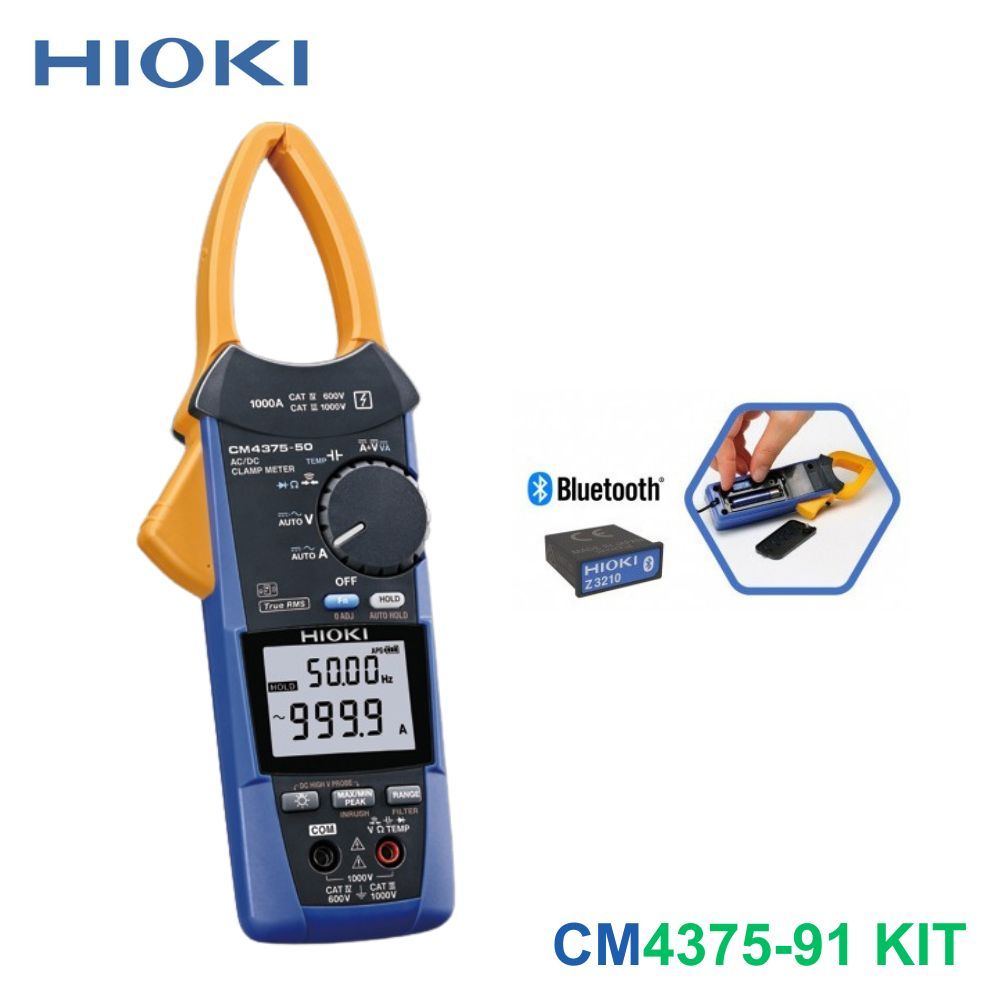 Ampe kìm AC/DC HIOKI CM4375-91 KIT