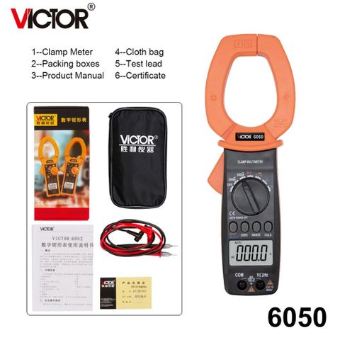 Ampe kìm AC/DC VICTOR 6050