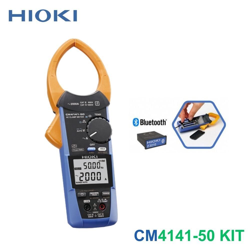 Ampe kìm AC HIOKI CM4141-50 KIT True-RMS