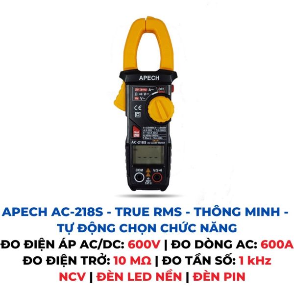 Ampe kìm APECH AC-218S