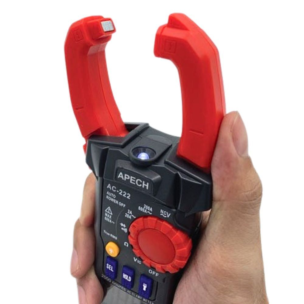 Ampe kìm đo dòng ac APECH AC-222 (600A,True RMS)