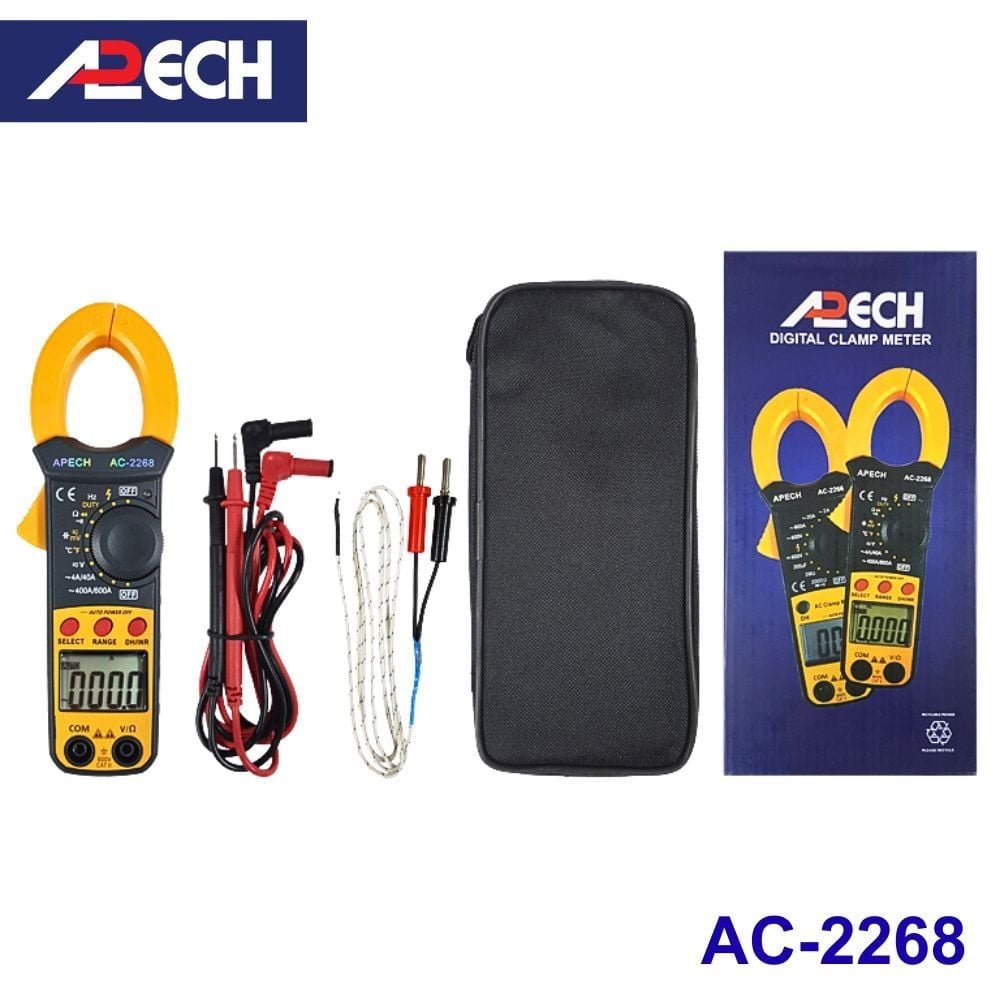 Ampe kìm đo dòng AC APECH AC-2268 True-RMS