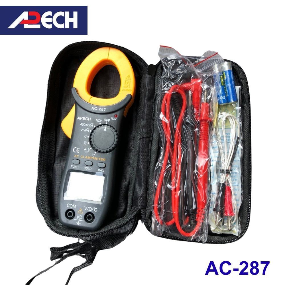 Ampe kìm đo dòng ac APECH AC-287 (600A)