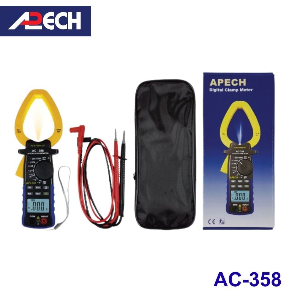 Ampe kìm đo dòng AC APECH AC-358