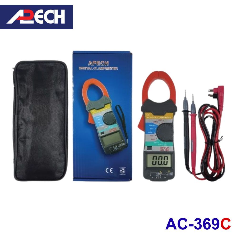 Ampe kìm đo dòng AC APECH AC-369C