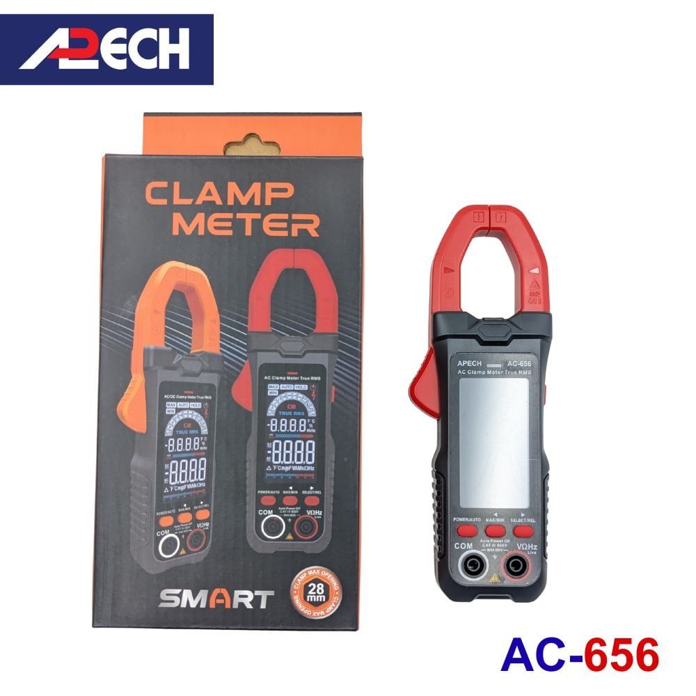 Ampe kìm đo dòng AC APECH AC-656 True-RMS