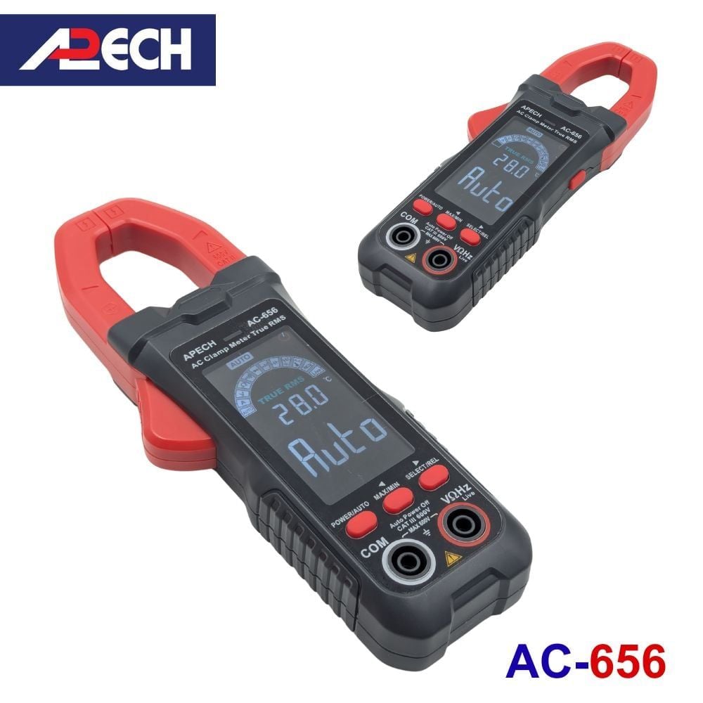 Ampe kìm đo dòng AC APECH AC-656 True-RMS