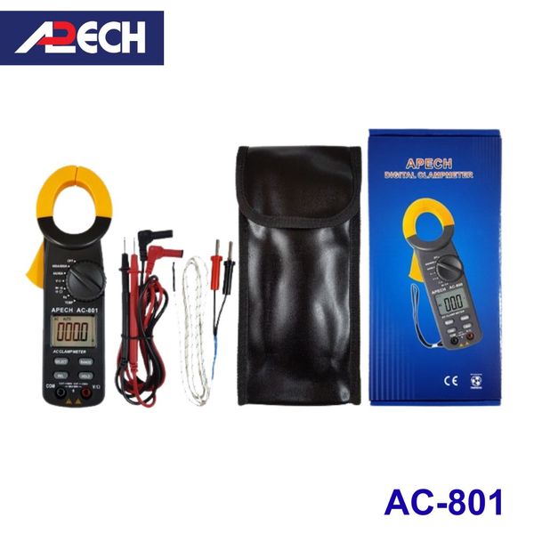 Ampe kìm đo dòng AC APECH AC-801