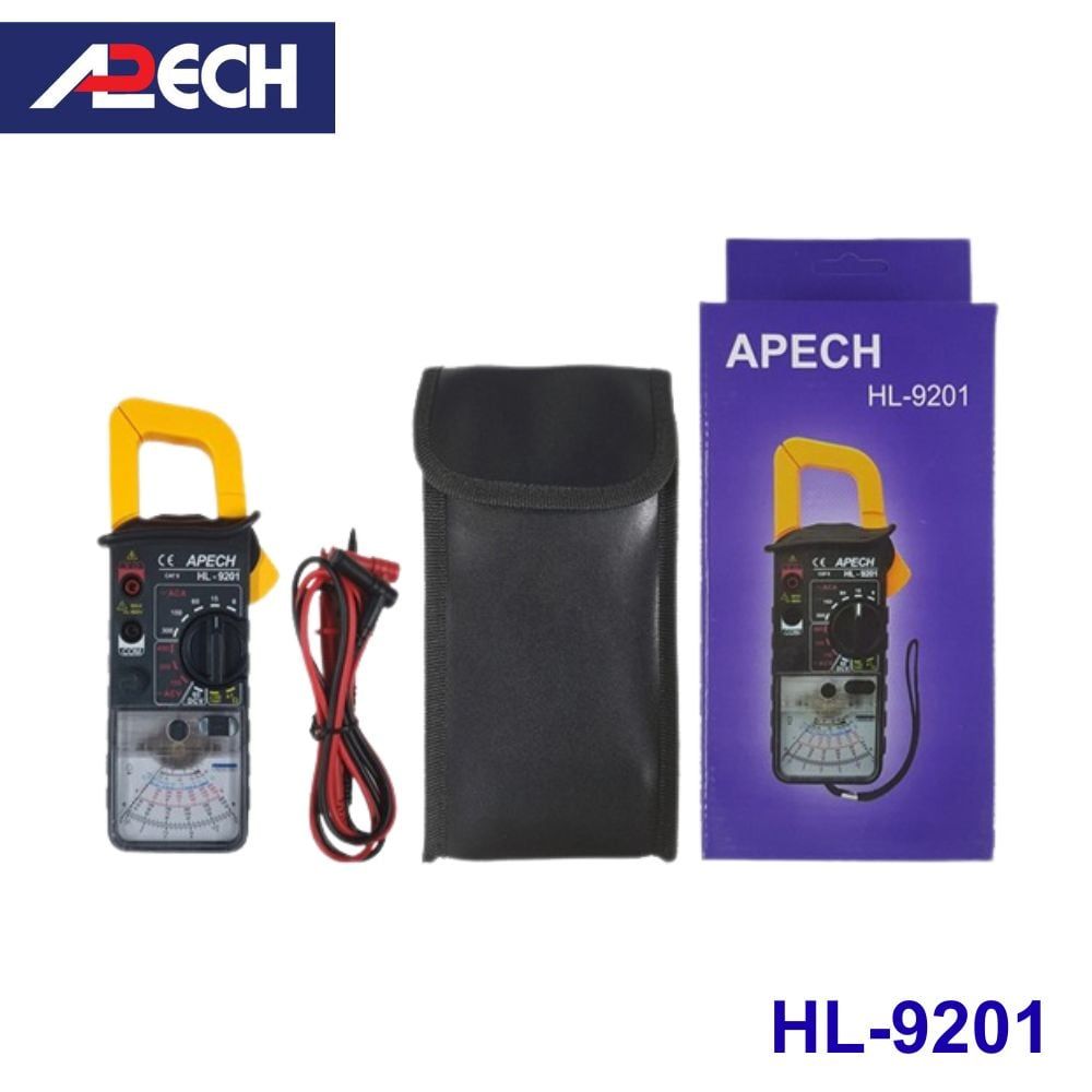 Ampe kìm cơ đo dòng AC APECH HL-9201