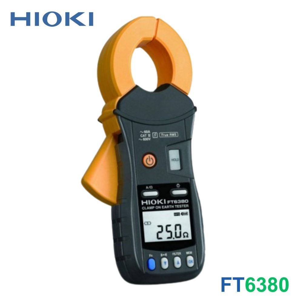 Ampe kìm đo điện trở đất HIOKI FT6380 True-RMS