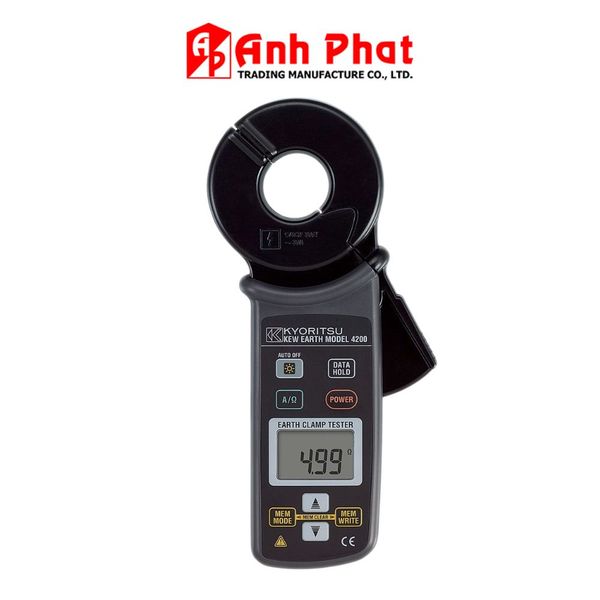 Ampe kìm đo điện trở đất Kyoritsu 4200 True-RMS