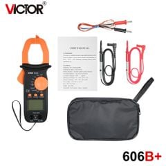 Ampe kìm VICTOR 606B plus True-RMS (VICTOR 606B+)