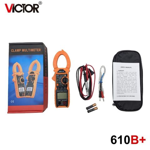 Ampe kìm AC/DC VICTOR 610B+ True-RMS