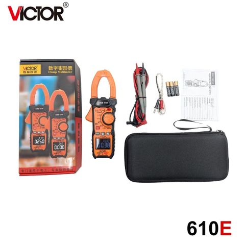 Ampe kìm AC/DC VICTOR 610E True-RMS