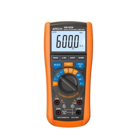 Đồng hồ vạn năng đo điện trở cách điện APECH AM-5658