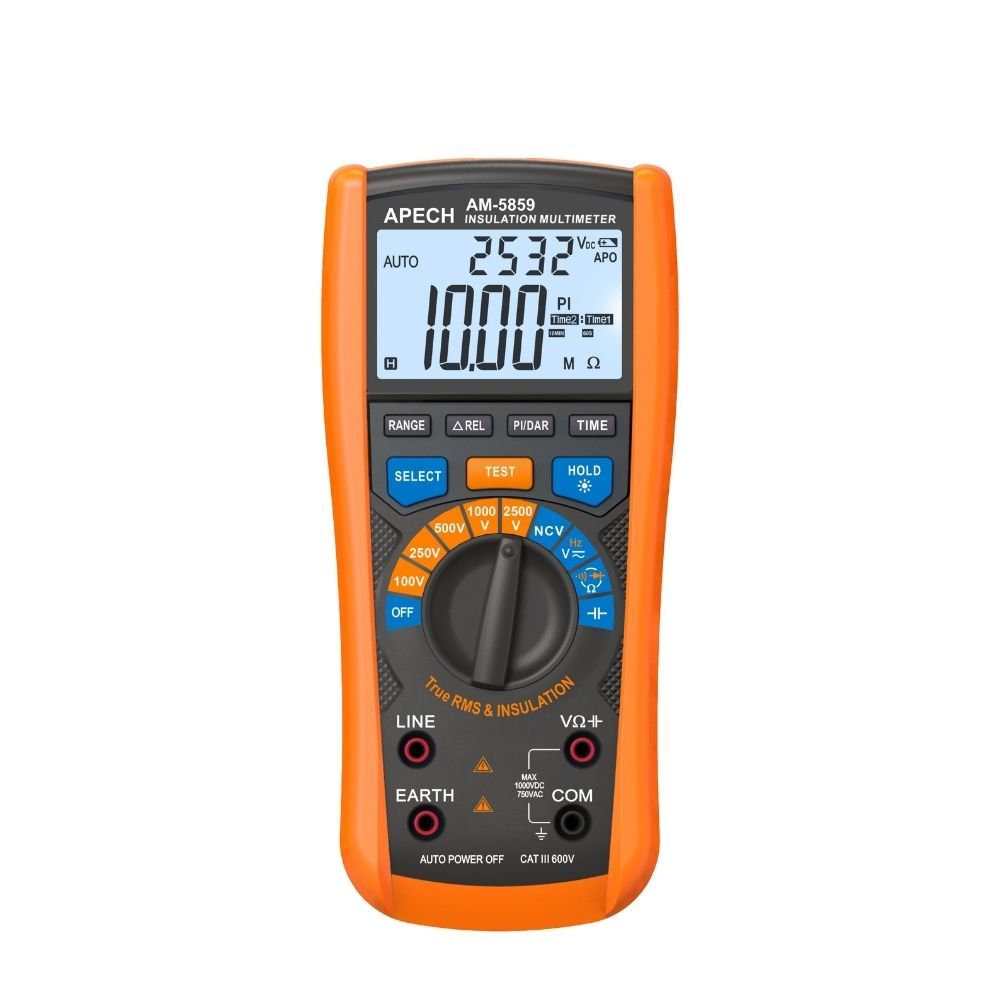 Đồng hồ vạn năng đo điện trở cách điện APECH AM-5859
