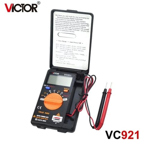 Đồng hồ vạn năng bỏ túi VICTOR VC921 True-RMS