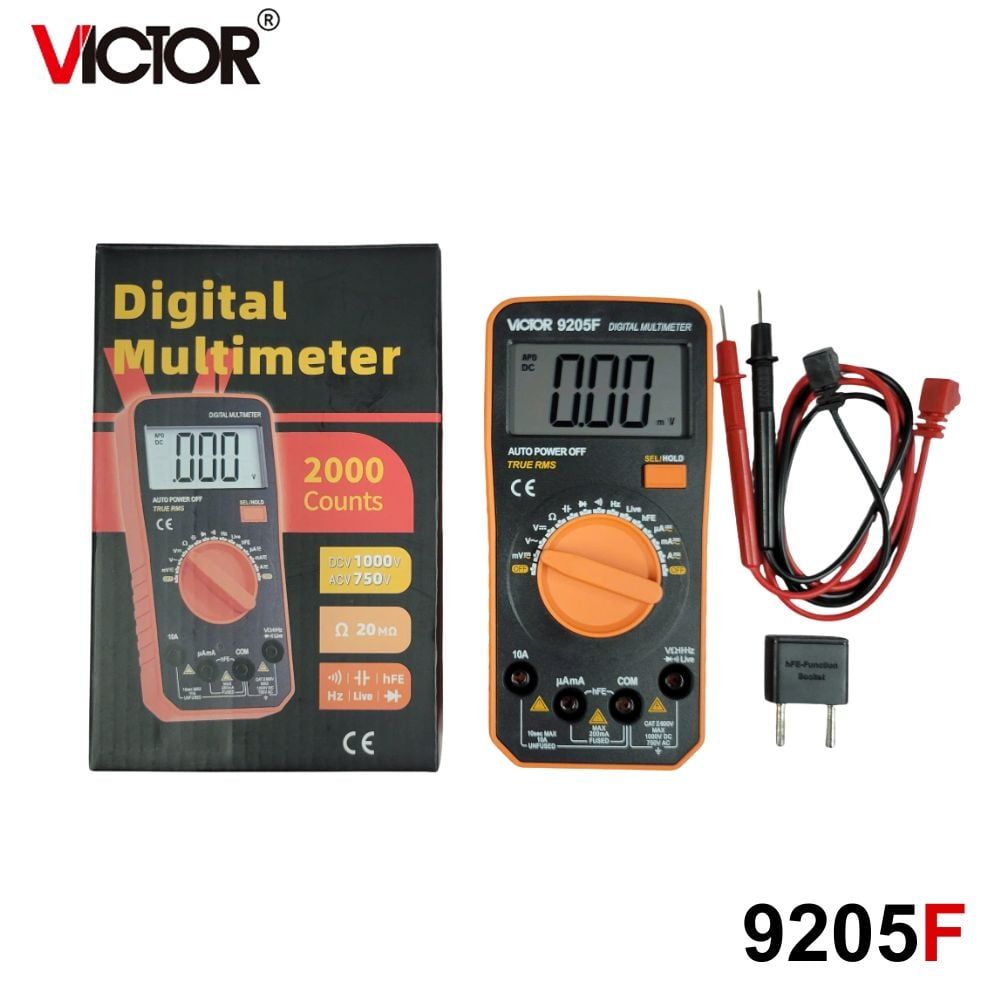 Đồng hồ vạn năng VICTOR 9205F True-RMS