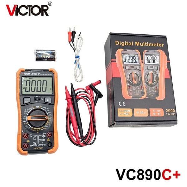 Đồng hồ vạn năng VICTOR VC890C+ True RMS