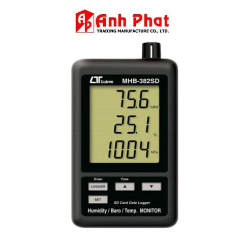 Máy đo áp suất, nhiệt độ và độ ẩm LUTRON MHB-382SD