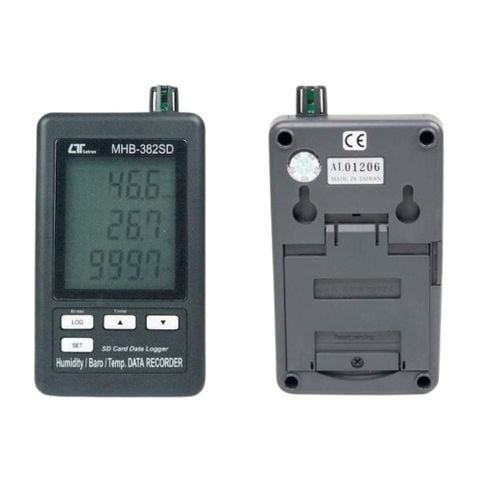 Máy đo áp suất, nhiệt độ và độ ẩm LUTRON MHB-382SD