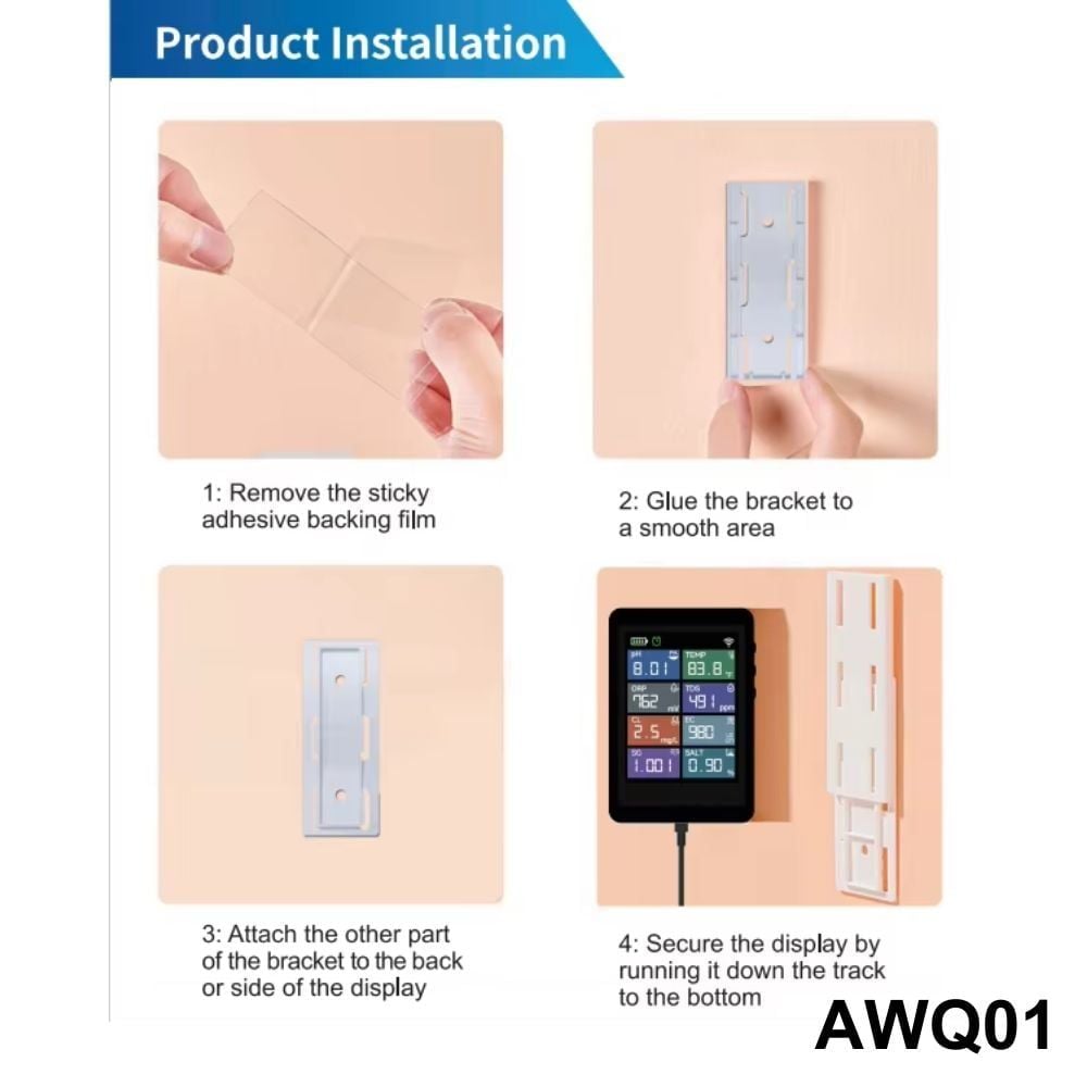 Máy đo chất lượng nước AWQ01 - WIFI 8 trong 1