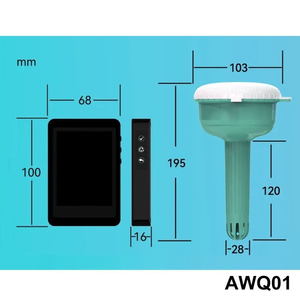 Máy đo chất lượng nước AWQ01 - WIFI 8 trong 1