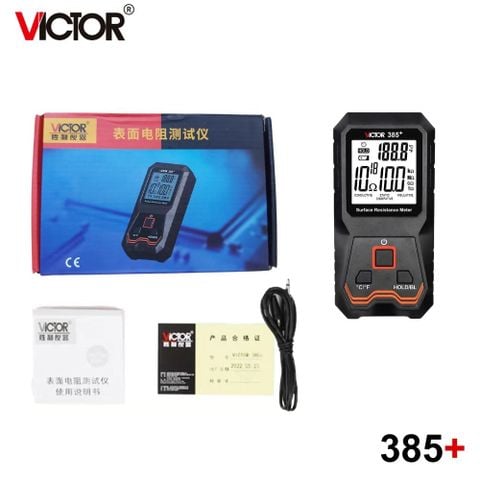 Máy đo điện trở bề mặt VICTOR 385+