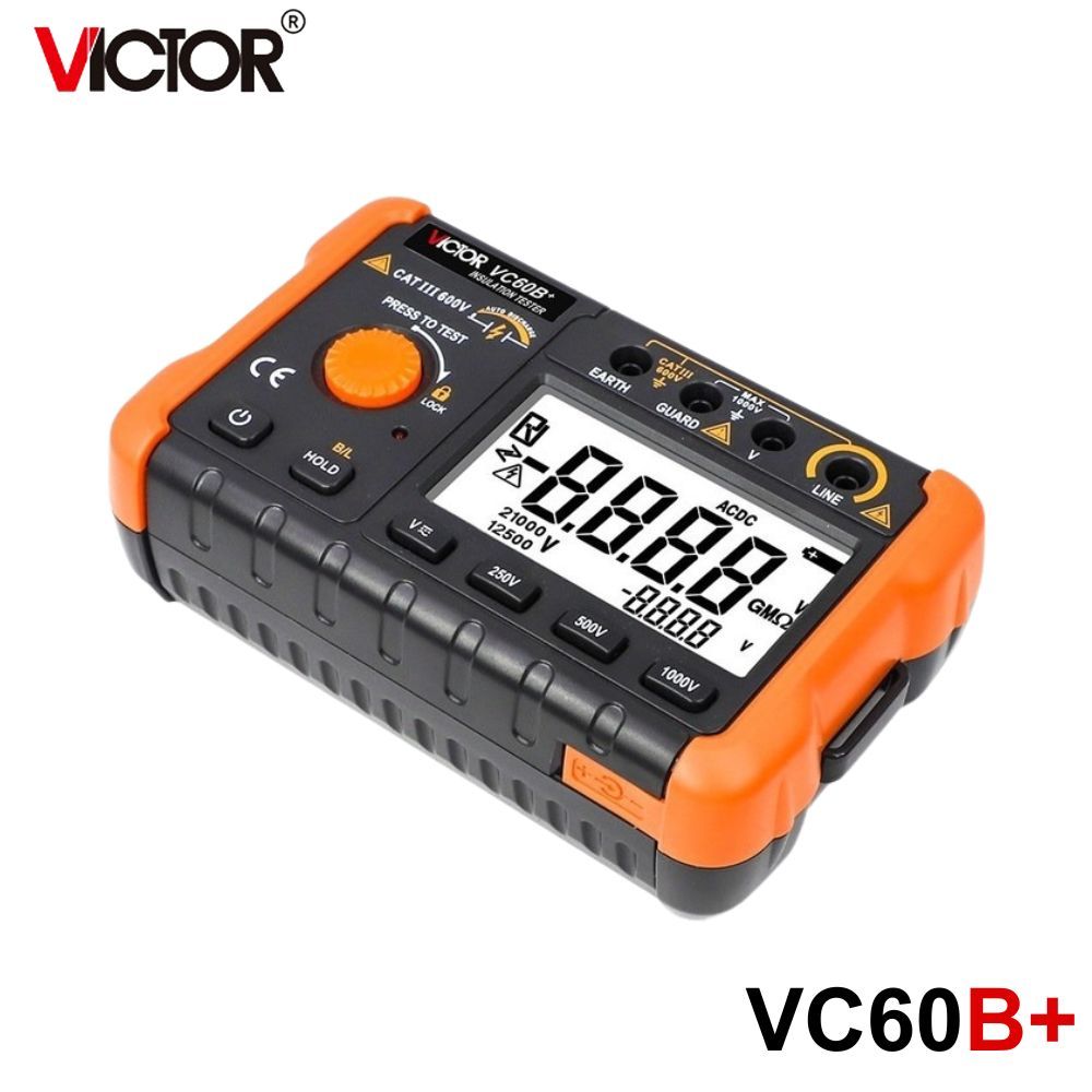Đồng hồ đo điện trở cách điện VICTOR 60B+