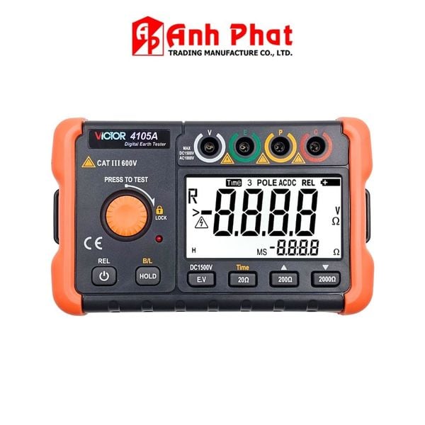 Máy đo điện trở đất VICTOR 4105A