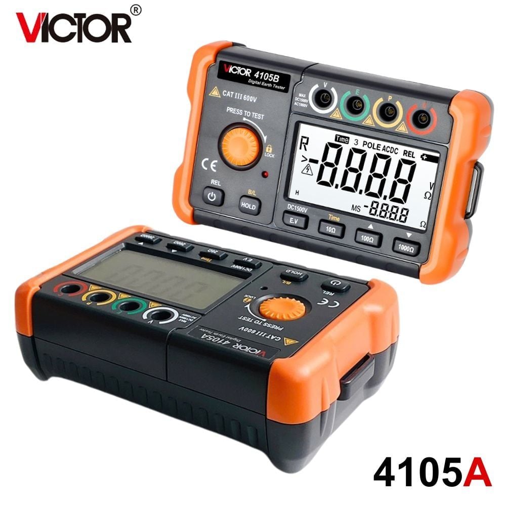 Máy đo điện trở đất VICTOR 4105A