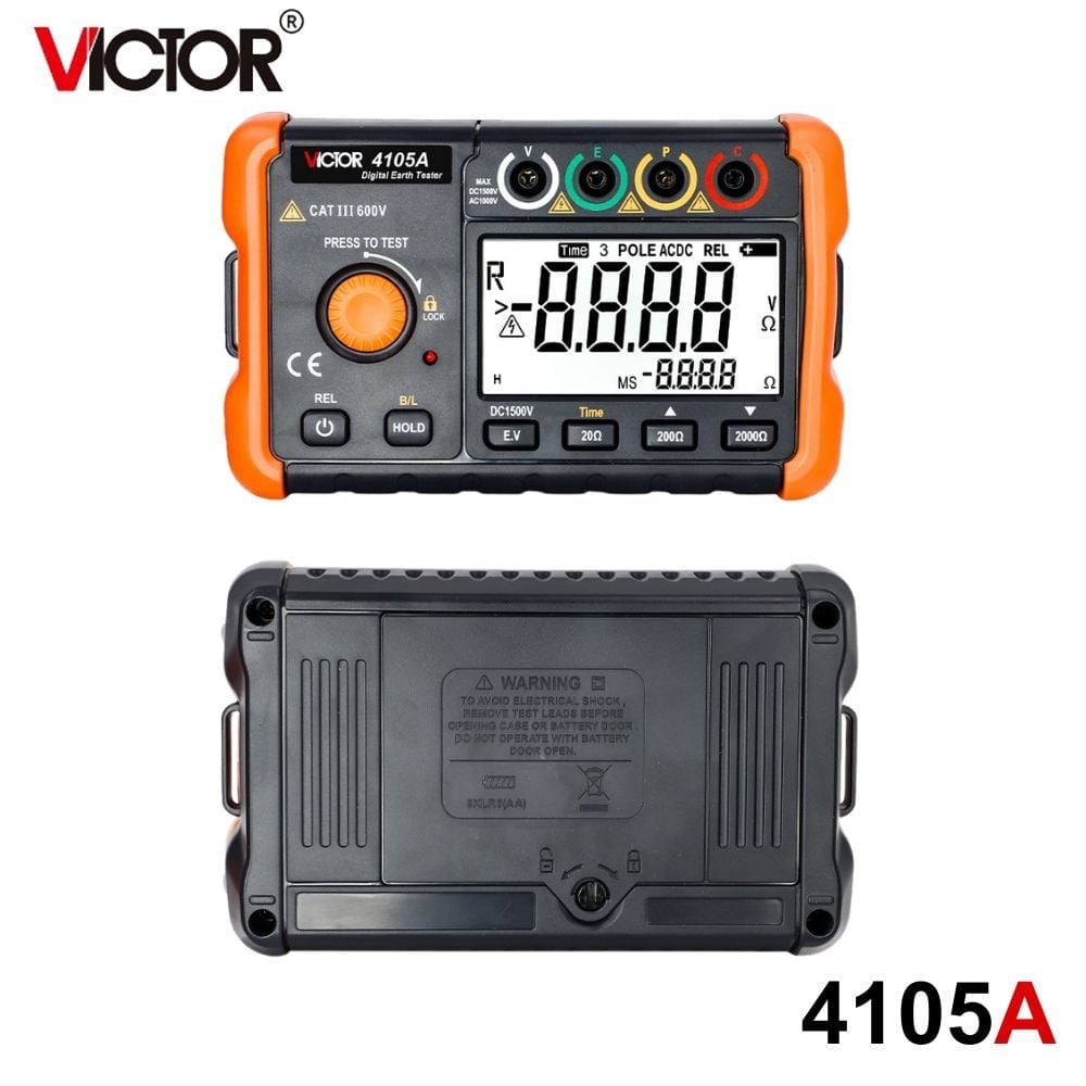 Máy đo điện trở đất VICTOR 4105A