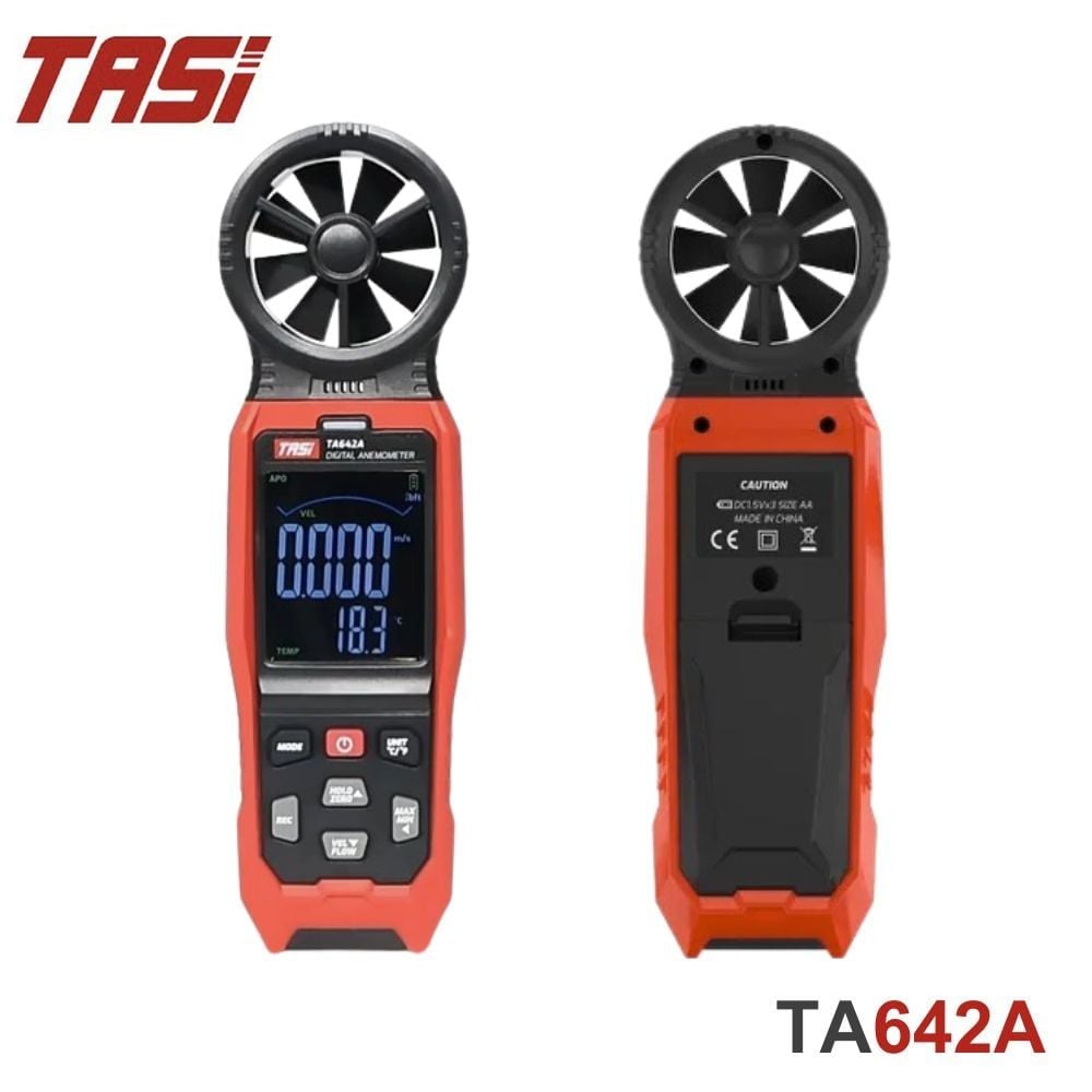 Máy đo gió cánh quạt TASI TA642A 3 trong 1