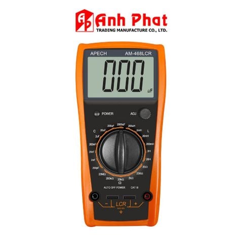 Đồng hồ đo cuộn cảm tụ điện điện trở LCR APECH AM-468LCR