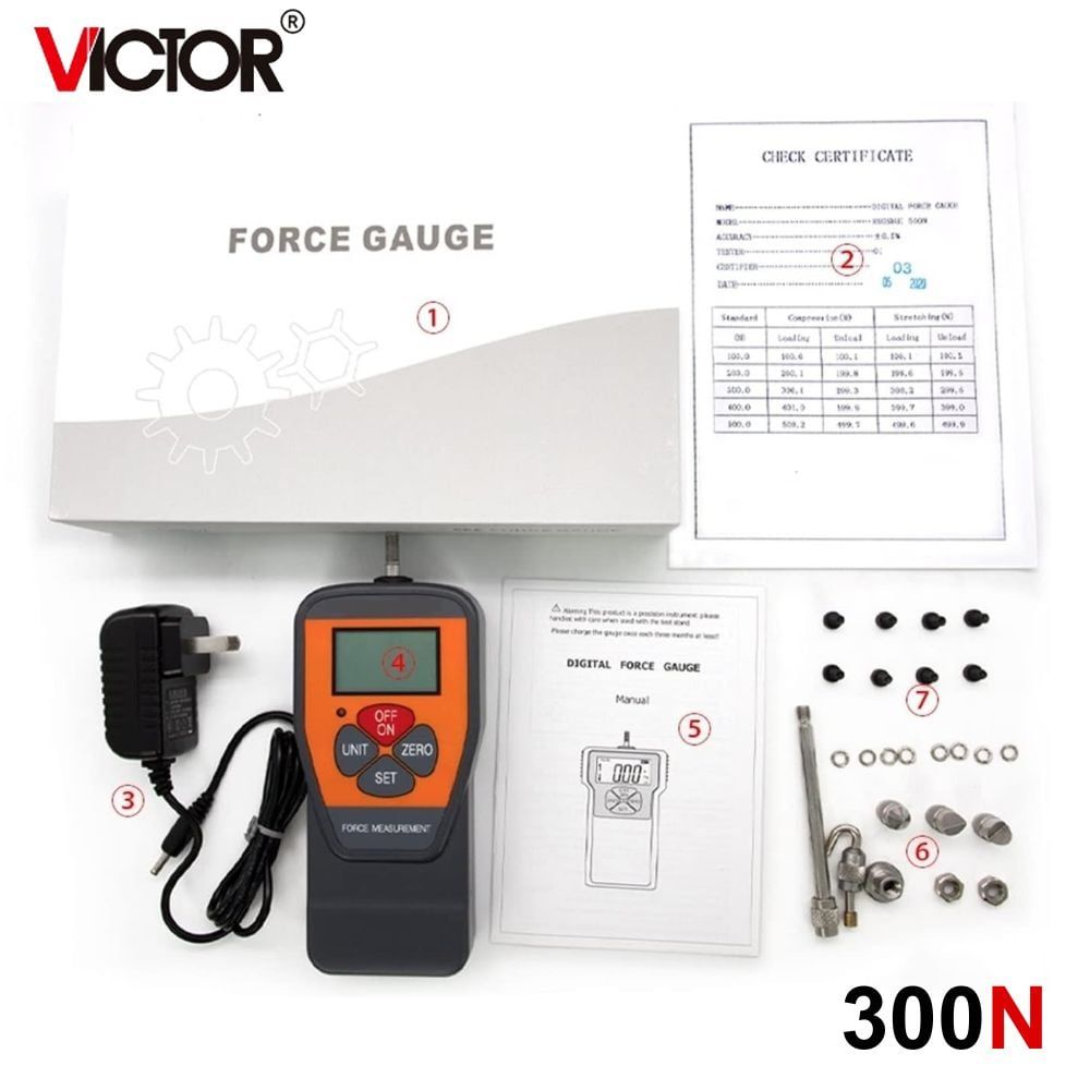 Máy đo lực kéo và nén VICTOR 300N (30kg)