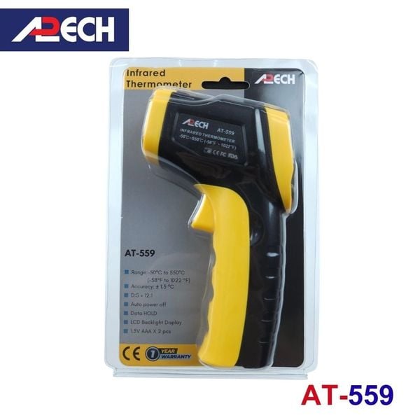Máy đo nhiệt độ hồng ngoại APECH AT-559
